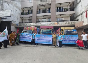 Korban Banjir Terima Sumbangan dari Mapanbumi Asahan, Paramita Foundation dan Sekolah Maitreyawira Kisaran