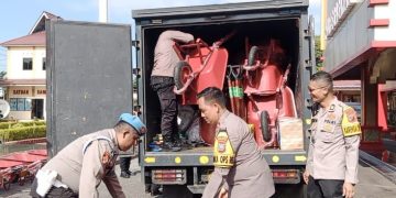 Polres Asahan Salurkan Bantuan Tahap Kedua ke Korban Bencana Alam di Kabupaten Tapteng