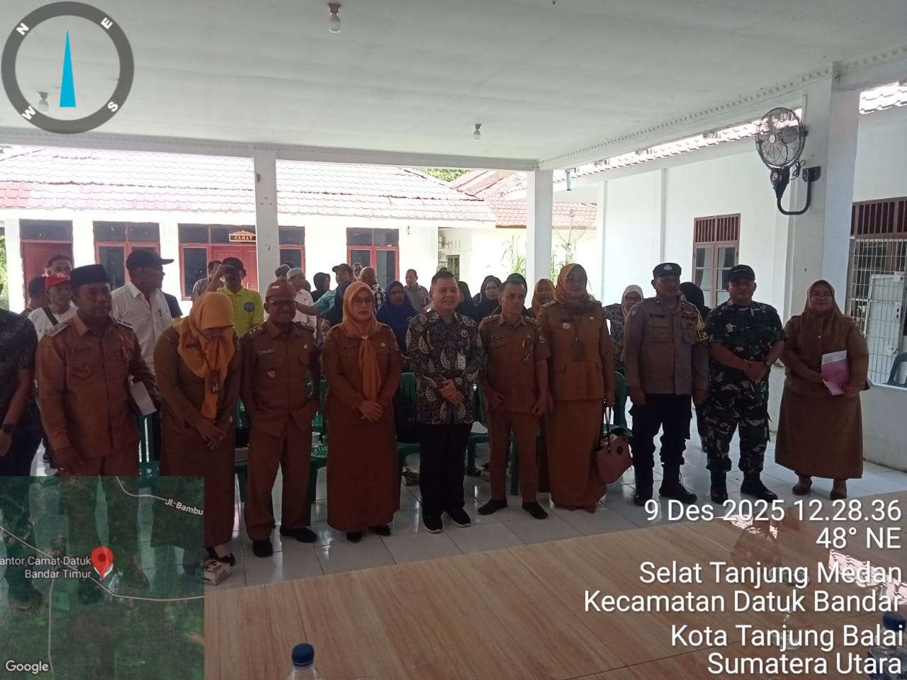 Bhabinkamtibmas Hadiri Sosialisasi Pencegahan di Datuk Bandar Timur