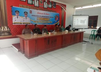 Bhabinkamtibmas Hadiri Sosialisasi Pencegahan di Datuk Bandar Timur