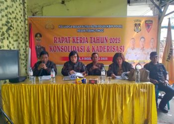 Rapat Kerja KBPP Polri Resor Tebing Tinggi Tahun 2025 Berlangsung Sukses