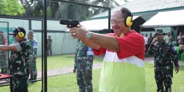 Bupati Asahan Bersama Forkopimda Ikuti Eksibisi Menembak Executive 2025