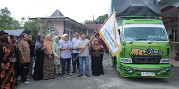 Pemkab dan DPD PKB Pujakesuma Asahan Salurkan Bantuan ke Aceh Tamiang