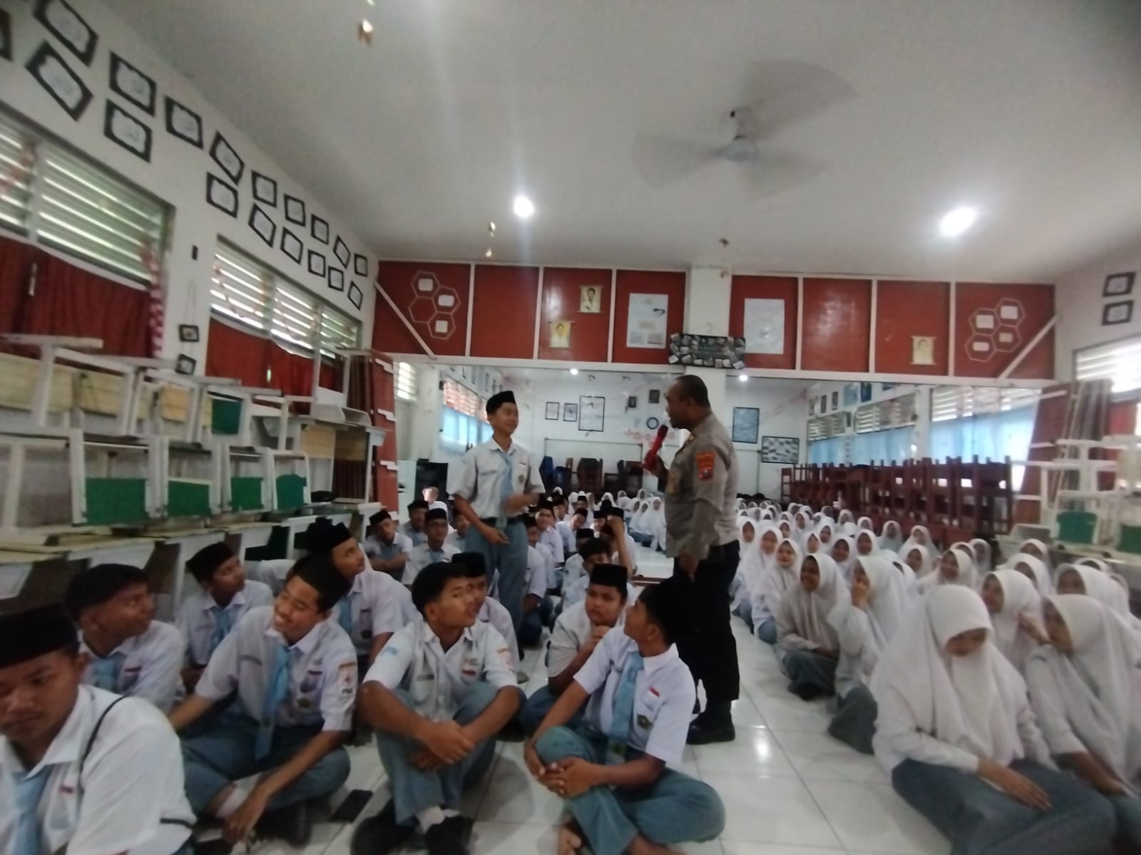 Polres Tanjungbalai Gelar Police Goes To School untuk Sosialisasi Anti Narkoba