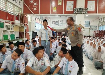 Polres Tanjungbalai Gelar Police Goes To School untuk Sosialisasi Anti Narkoba