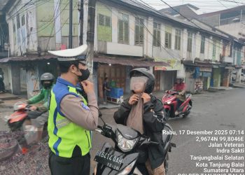 Giatkan “Polantas Menyapa” Demi Kamseltibcar Lantas