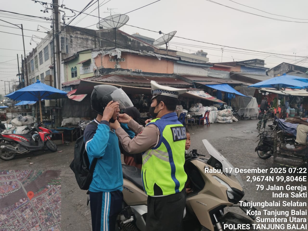 Giatkan "Polantas Menyapa" Demi Kamseltibcar Lantas