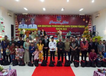 Walikota Tebingtinggi: Perayaan Natal Jangan Sekadar Seremoni, Jadilah Pelopor Harmonisasi