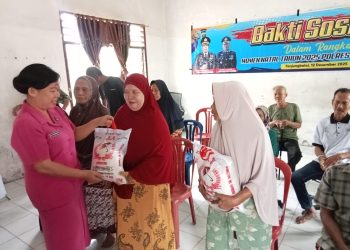 Polres Tanjungbalai Gelar Bakti Sosial dan Kunjungi Panti Jompo