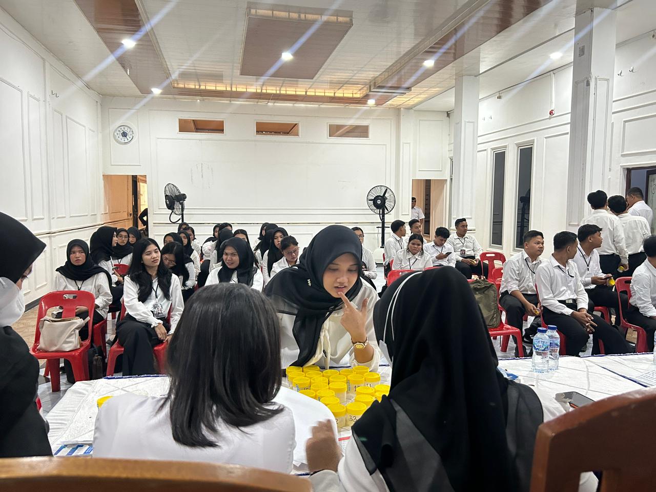 Lapas Labuhan Ruku Lakukan Tes Urin Peserta Magang