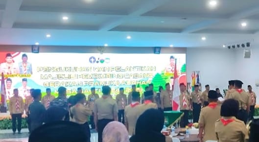 Pengurus Gerakan Pramuka Kwarcab Asahan Masa Bakti 2024-2029 Resmi di Lantik