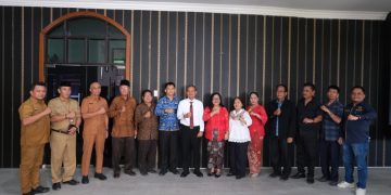 Walikota Tanjungbalai Terima Audiensi Panitia Natal Bersama