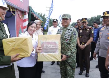 Dandim 0208/Asahan dan Forkopimda Tinjau Pos Pelayanan Nataru