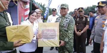 Dandim 0208/Asahan dan Forkopimda Tinjau Pos Pelayanan Nataru