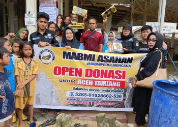 PD MABMI Asahan Salurkan Bantuan Untuk Korban Banjir dan Longsor di Aceh Tamiang