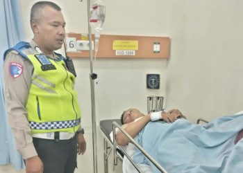 Lakalantas di Tebing Tinggi, Daihatsu vs Vario, 2 Orang Luka-luka