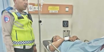 Lakalantas di Tebing Tinggi, Daihatsu vs Vario, 2 Orang Luka-luka