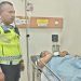Polres Tebing Tinggi Sigap Tangani Kecelakaan di Simpang Empat Sudirman