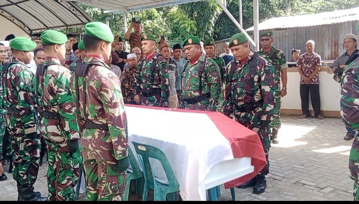 Prajurit TNI asal Asahan Yang Tewas Diduga Dianiaya Senior Dimakamkan