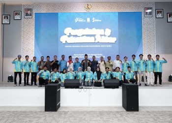 Bupati Baharuddin Hadiri Pelantikan Akbar IPMBB 