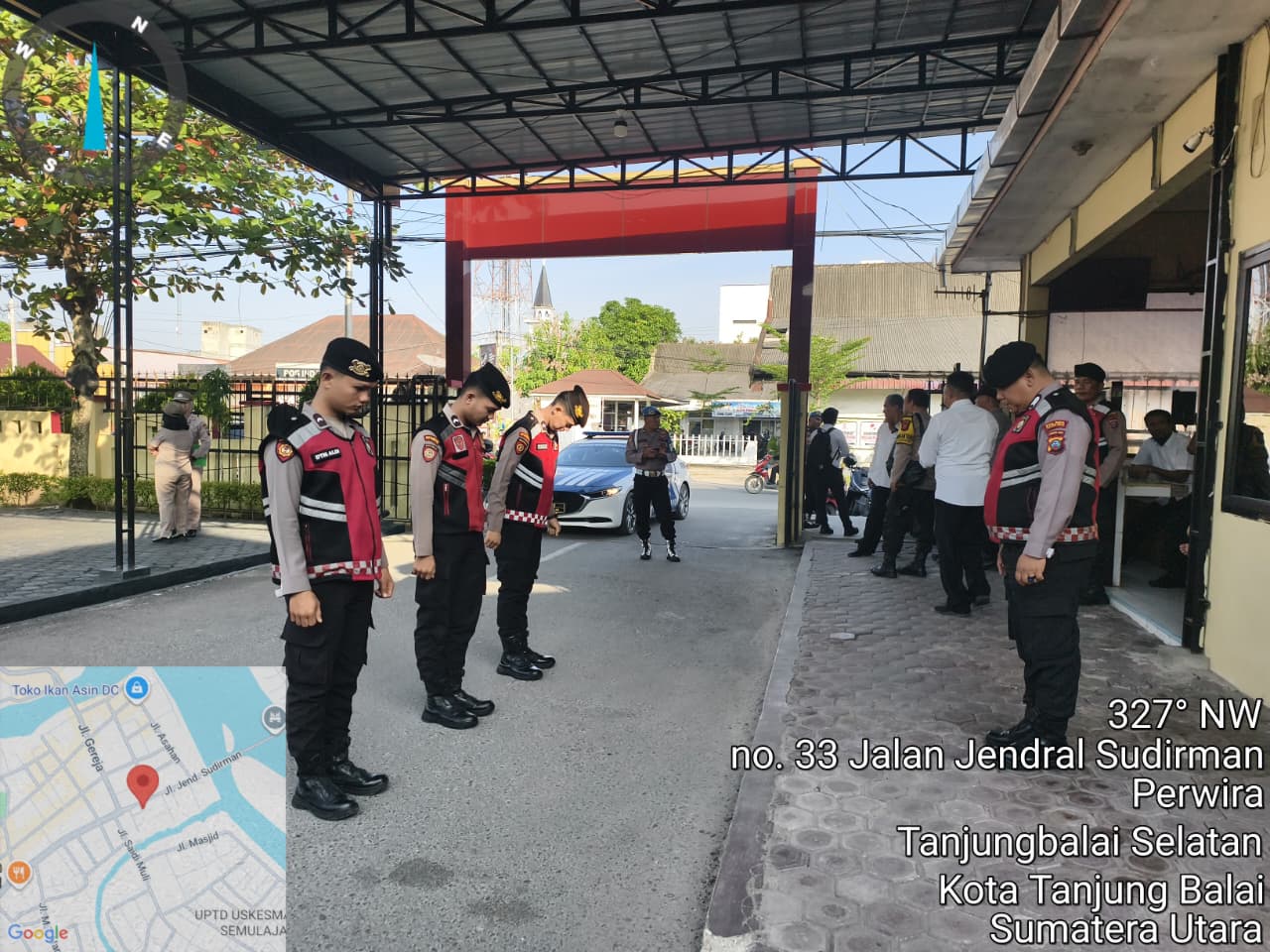 Personel Sat Samapta Polres Tanjungbalai Gelar Patroli Kota