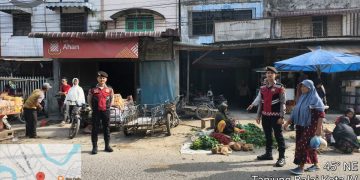 Personel Sat Samapta Polres Tanjungbalai Gelar Patroli Kota