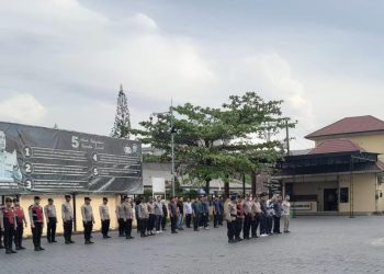 Pimpin Apel, Kasat Narkoba Tegaskan Jaga Kekompakan dan Disiplin