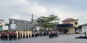 Pimpin Apel, Kasat Narkoba Tegaskan Jaga Kekompakan dan Disiplin