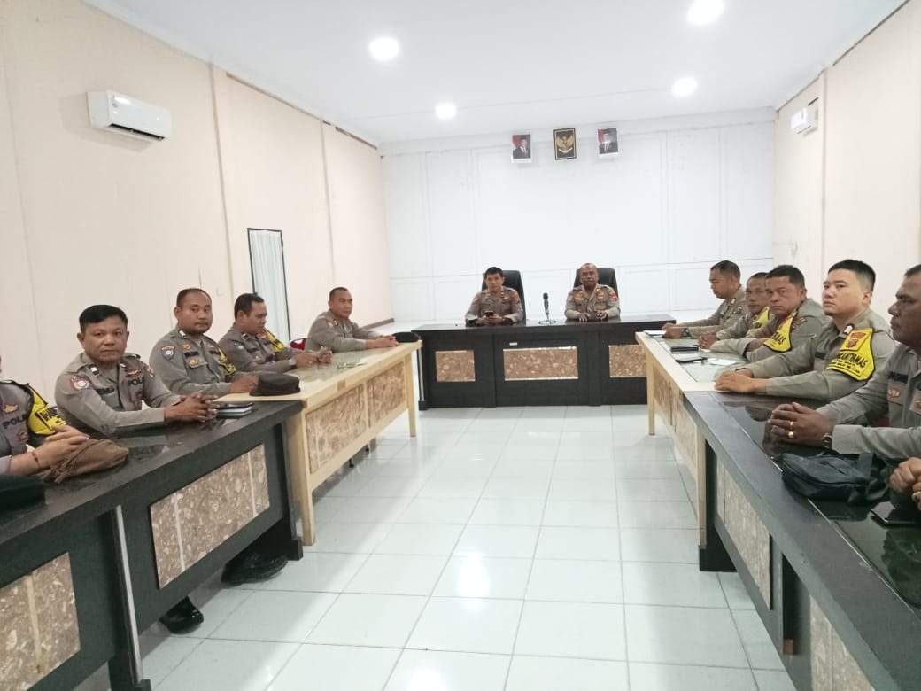 Polres Tanjungbalai Hadiri Panen Raya Bersama Presiden Via Zoom