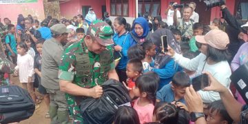 Terima Bantuan dari Kasad, Pelajar SDN 152982 Tukka: Terima Kasih Oppung Jenderal