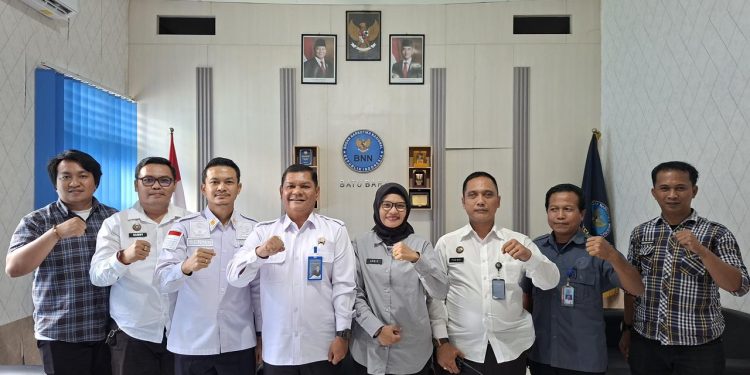 Kalapas Labuhan Ruku Silaturahmi ke BNNK Batubara