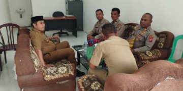 Sat Binmas Polres Tanjungbalai Sambangi Kantor Lurah