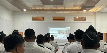 Lapas Labuhan Ruku Ikuti Apel Bersama Menko Hukum, HAM dan Imipas