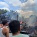 3 rumah milik warga di Kabupaten Asahan hangus terbakar.