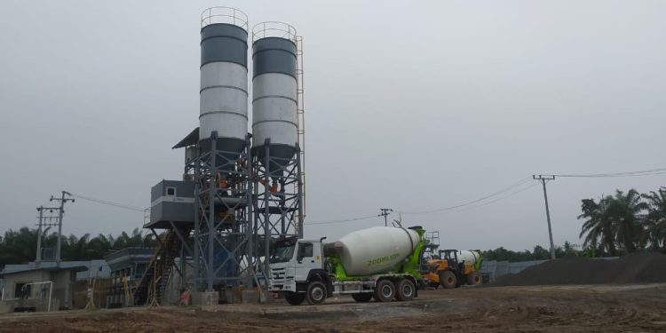 terindikasi dan telah memproduksi dan mendistribusikan beton ready mix untuk proyek di sejumlah daerah dan termasuk di Kawasan Ekonomi Khusus Sei Mangkei