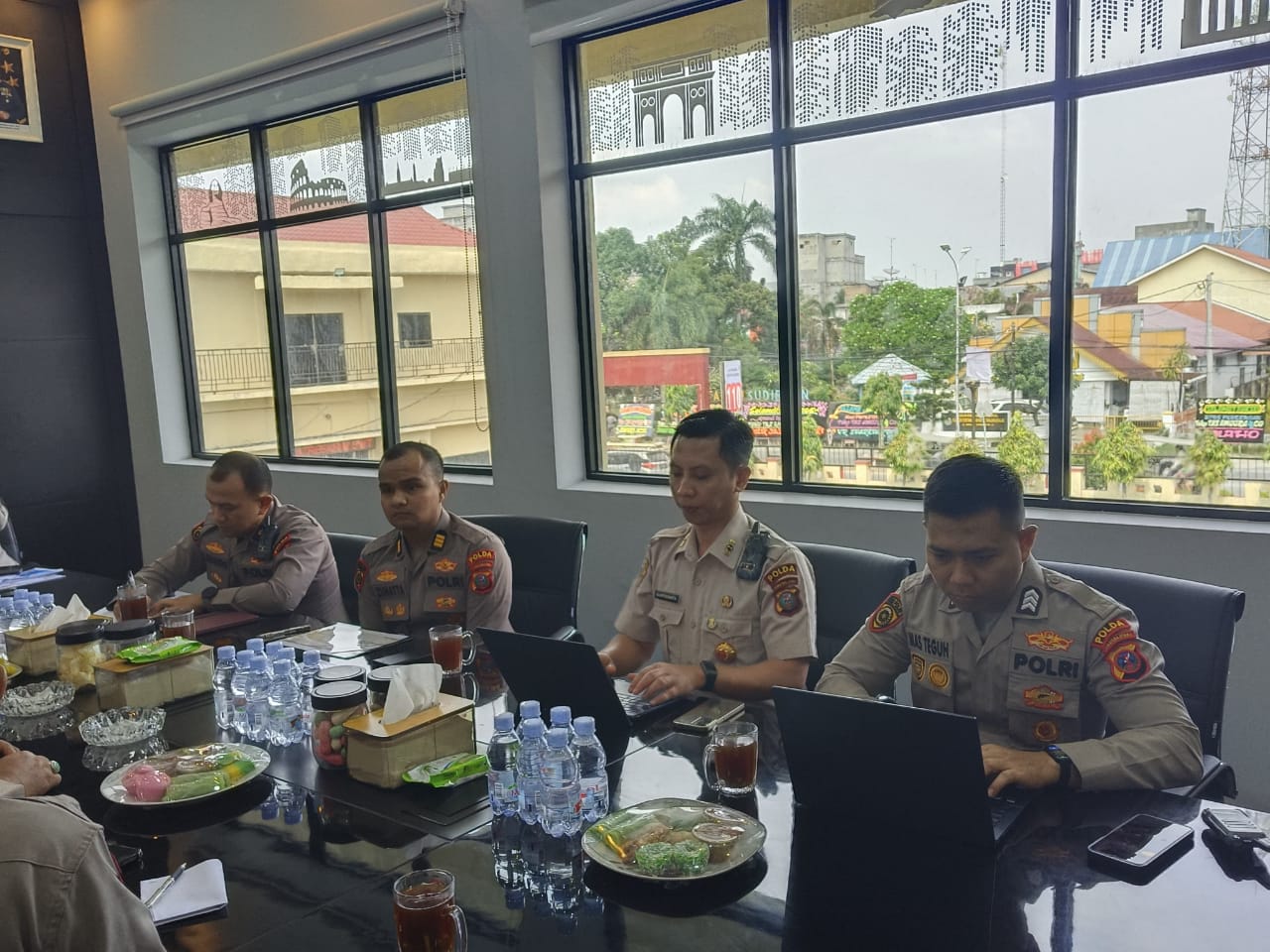 Biro SDM Polda Sumut Supervisi di Polres Tanjungbalai