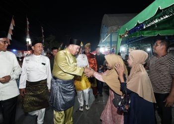 Bupati Batubara Buka  Pesta Tapai di Desa Dahari Selebar