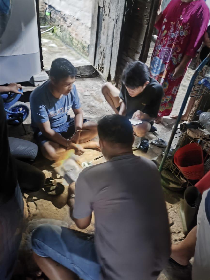 Gerebek Rumah Warga di Gedangan, Polisi Tangkap Pengedar Sabu