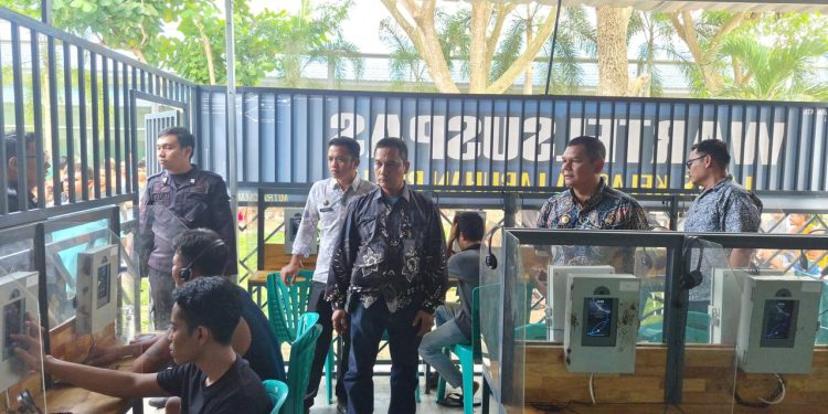 Kalapas Labuhan Ruku Cek Wartelsuspas