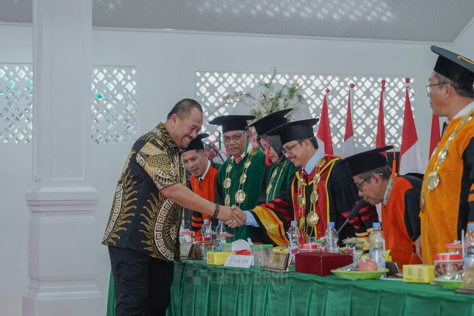 Bupati Batubara Hadiri Wisuda Ke XXXV Universitas Asahan Tahun 2026