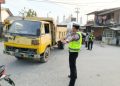 Sat Lantas Polres Tanjungbalai Gelar Gatur Pagi di Titik Rawan