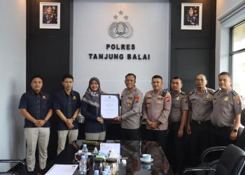 Polres Tanjungbalai Raih Penghargaan dari KPKNL Asahan