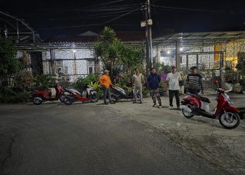 Personel Satreskrim Polres Tanjungbalai Gelar Patroli Dini Hari