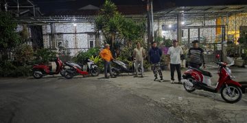 Personel Satreskrim Polres Tanjungbalai Gelar Patroli Dini Hari