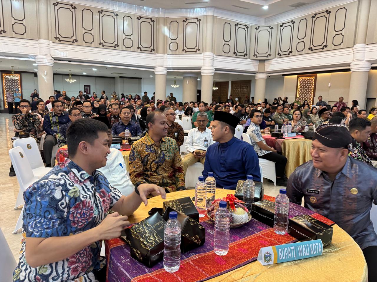 Wali Kota Tanjungbalai, Hadiri Konsultasi Publik RKPD Provsu 