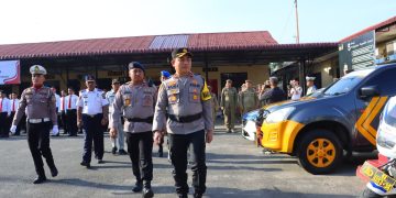 Polres Tebing Tinggi Gelar Apel Operasi Keselamatan Toba 2026