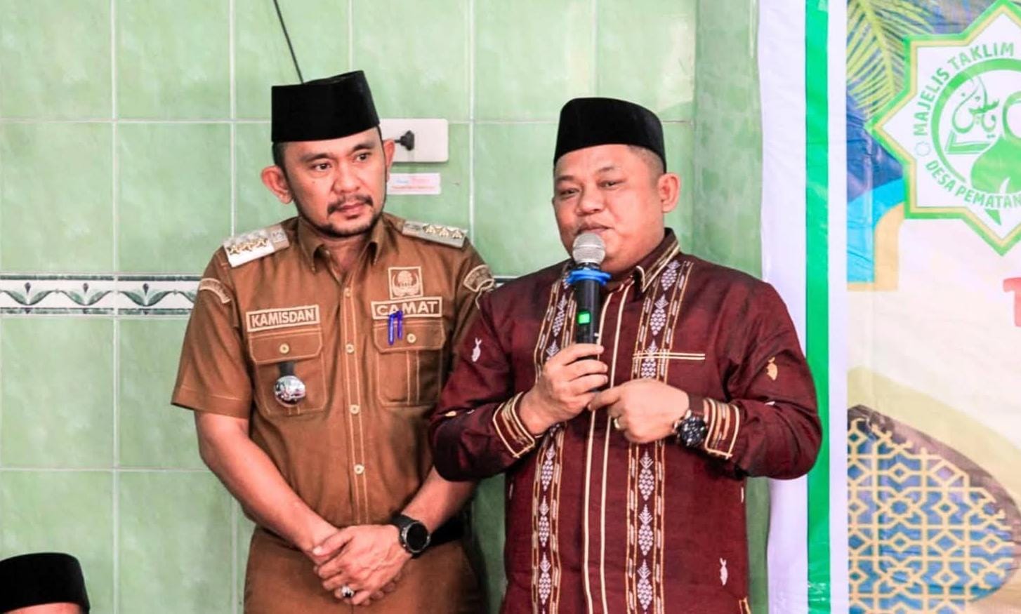 Wakil Bupati Labuhanbatu H Jamri (kanan).