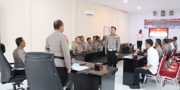 Polres Tanjungbalai Gelar Lat Pra Operasi Keselamatan Toba 2026