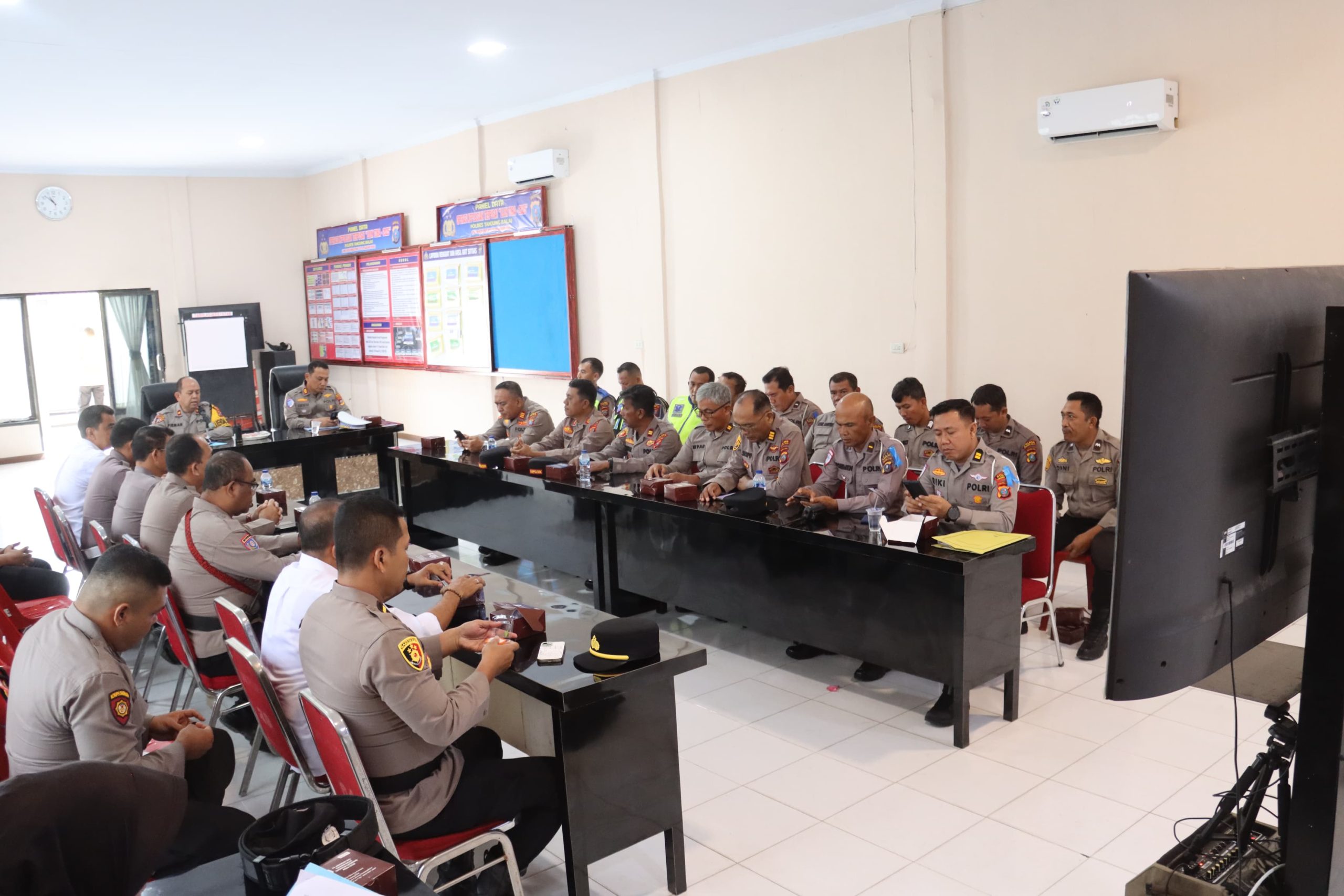 Polres Tanjungbalai Gelar Lat Pra Operasi Keselamatan Toba 2026