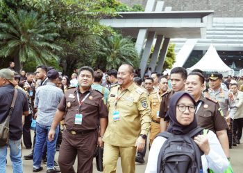 Bupati Batubara Hadiri Rakornas 2026